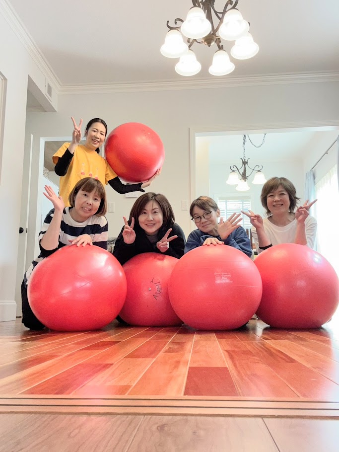 モデルハウスイベント＜バランスボールレッスン＞