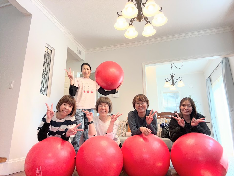 モデルハウスイベント＜バランスボールレッスン＞