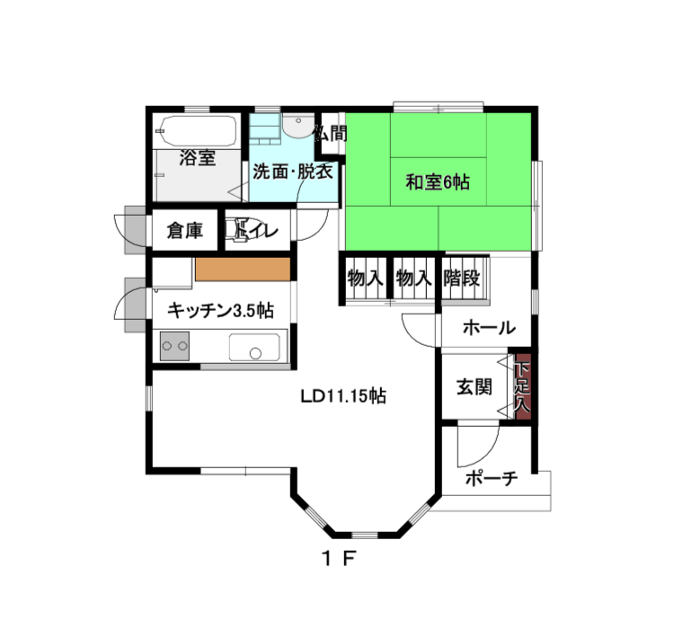 29坪 二階建て4LDK間取りプラン