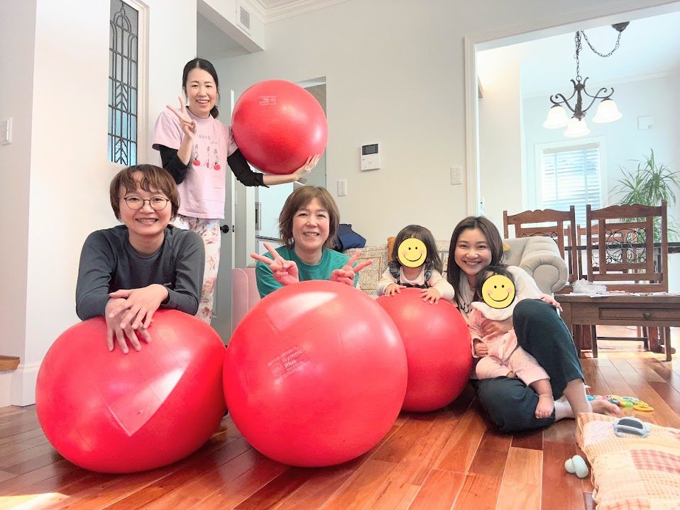 モデルハウスイベント＜バランスボールレッスン＞
