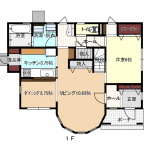36坪 二階建て4LDK間取りプラン