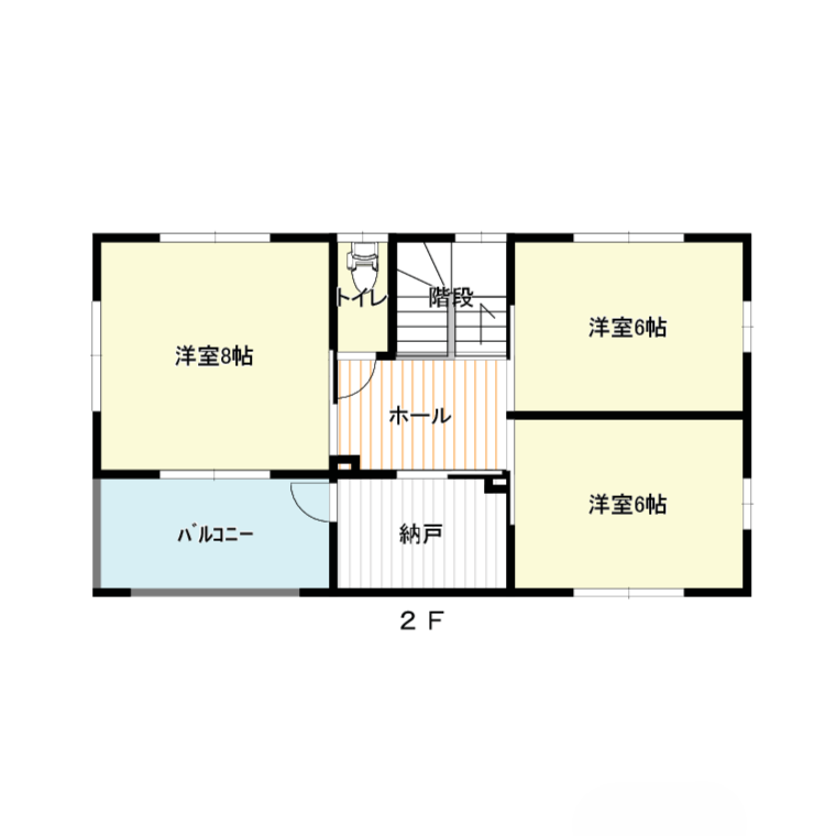 間取り図：2階